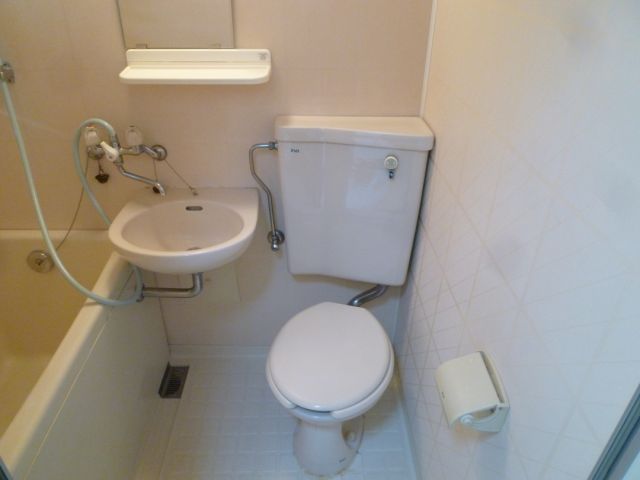 Toilet. Unit is a bus type. Cleaning is I'm comfortable.