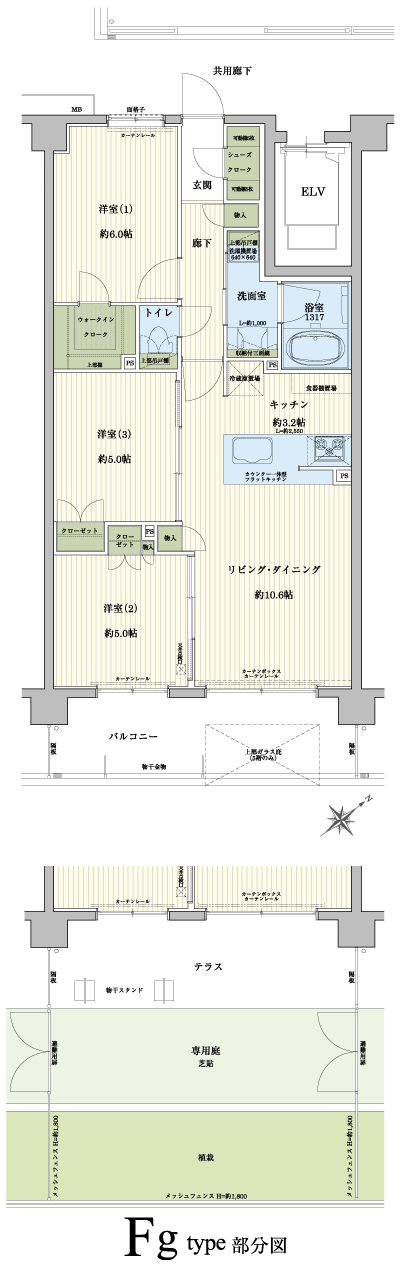 Floor: 3LDK + WIC + SC, occupied area: 66.27 sq m, Price: 35,502,103 yen, now on sale