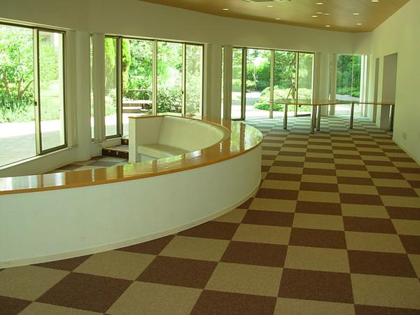 Other common areas. In the town center "Big living" is, As shared living. There is also a children's corner in the back.