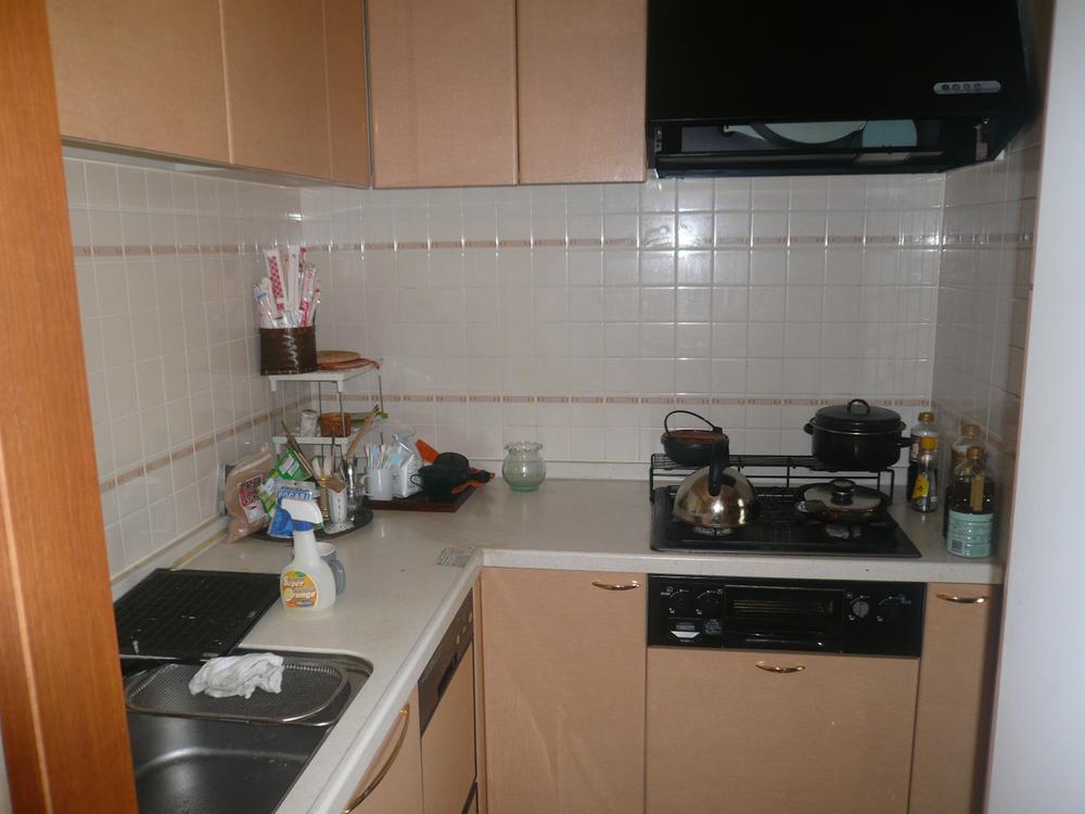 Kitchen. Kitchen with a dishwasher (2013 July shooting)