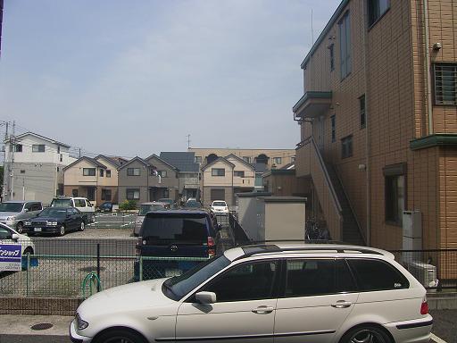 Balcony. Front in the southeast direction is the parking lot!