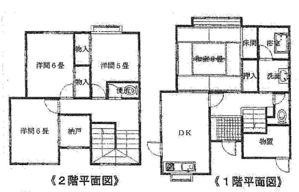 Floor plan. 9.5 million yen, 4DK + S (storeroom), Land area 150 sq m , Building area 103.07 sq m