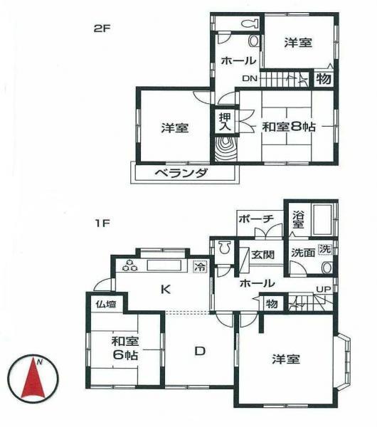 Floor plan. 9.3 million yen, 5LDK, Land area 194.01 sq m , Building area 109.88 sq m
