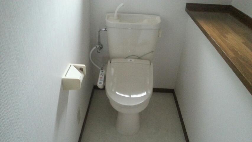 Toilet. Heating is cleaning with a toilet!
