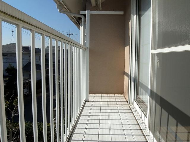Balcony. South-facing balcony