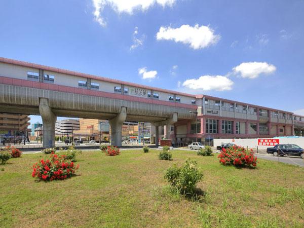 station. AzumaYo 1200m up to high-speed rail, "Murakami" station
