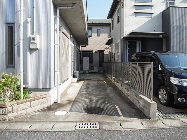 Parking lot. Outdoor parking 2 cars