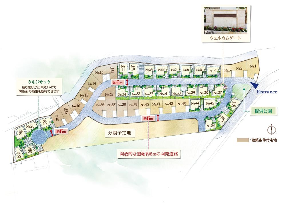 The entire compartment Figure.  ■ Overall plan view