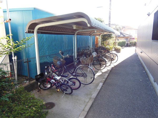 Other common areas. Bicycle-parking space