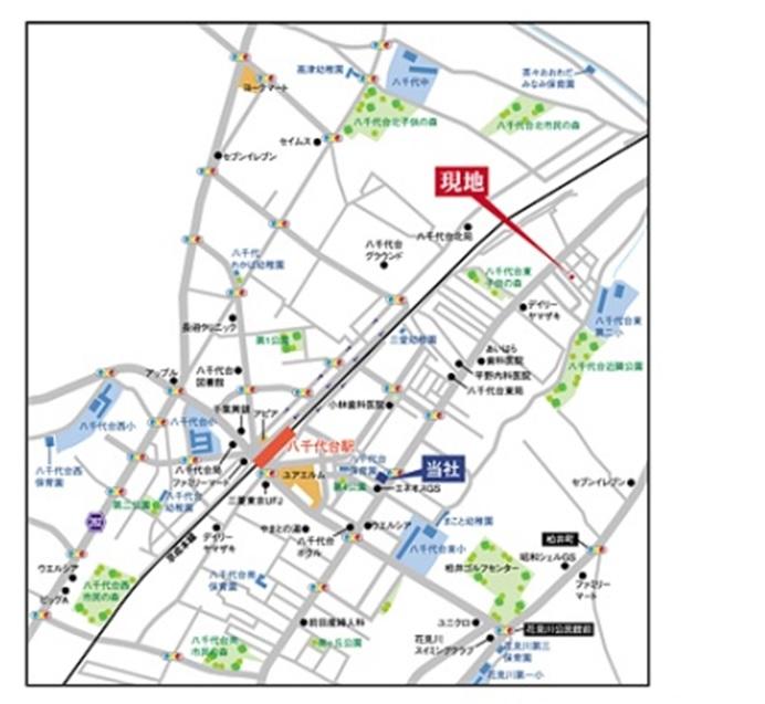 Local guide map