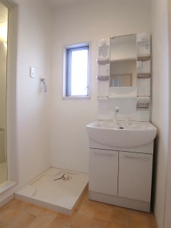 Washroom. Separate vanity