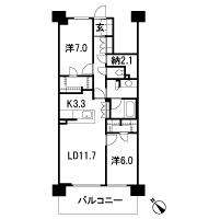 Floor: 2LDK + N + 2WIC, occupied area: 71.24 sq m, Price: 17,950,000 yen, now on sale