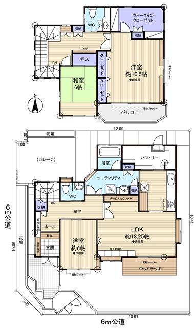 Floor plan. 47 million yen, 3LDK, Land area 180.16 sq m , Convenient water around the flow line of the building area 133.17 sq m housework