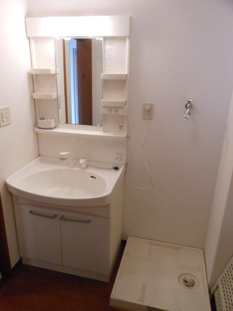 Wash basin, toilet. 2013 November shooting