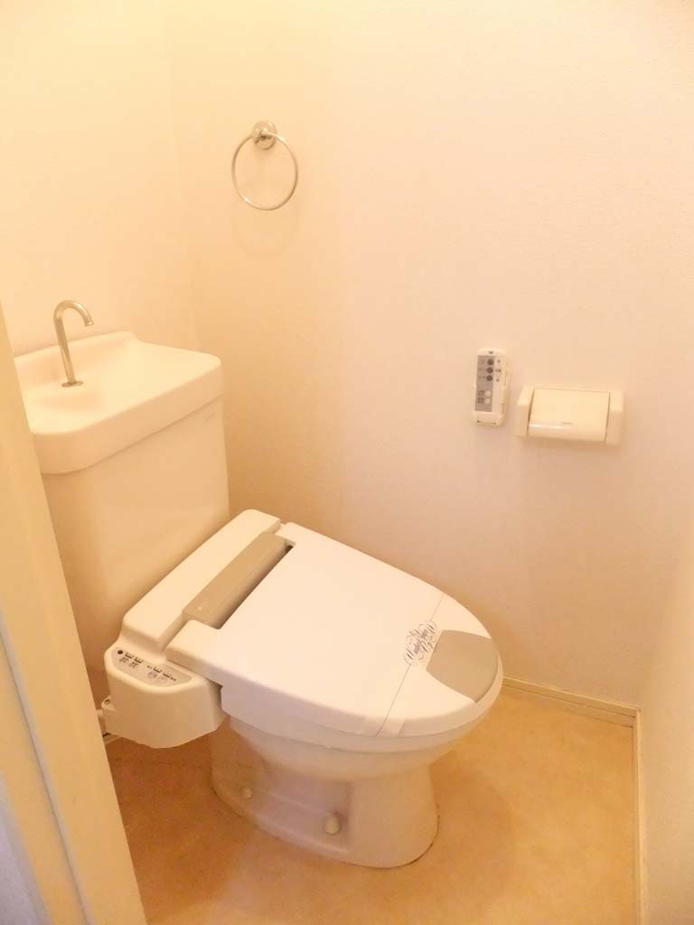 Toilet. With Washlet