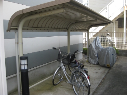 Other Equipment. Bicycle parking lot with roof (Free)