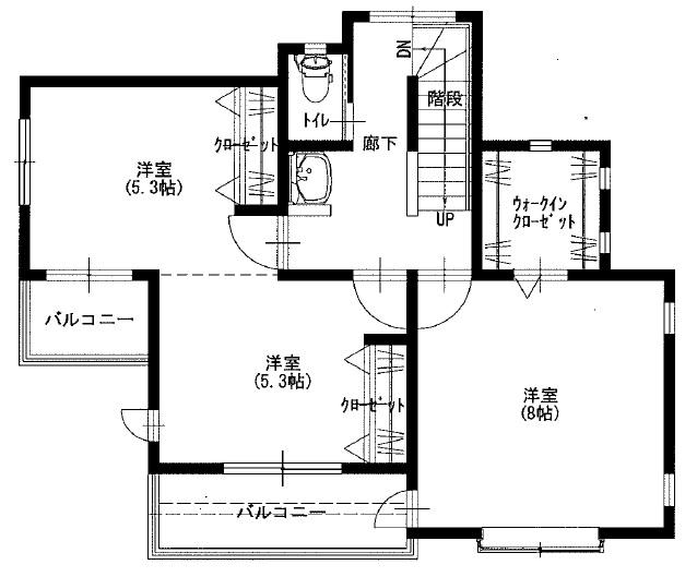 Floor plan. 32,800,000 yen, 4LDK, Land area 135.93 sq m , Building area 105.99 sq m 2 floor Floor Plan