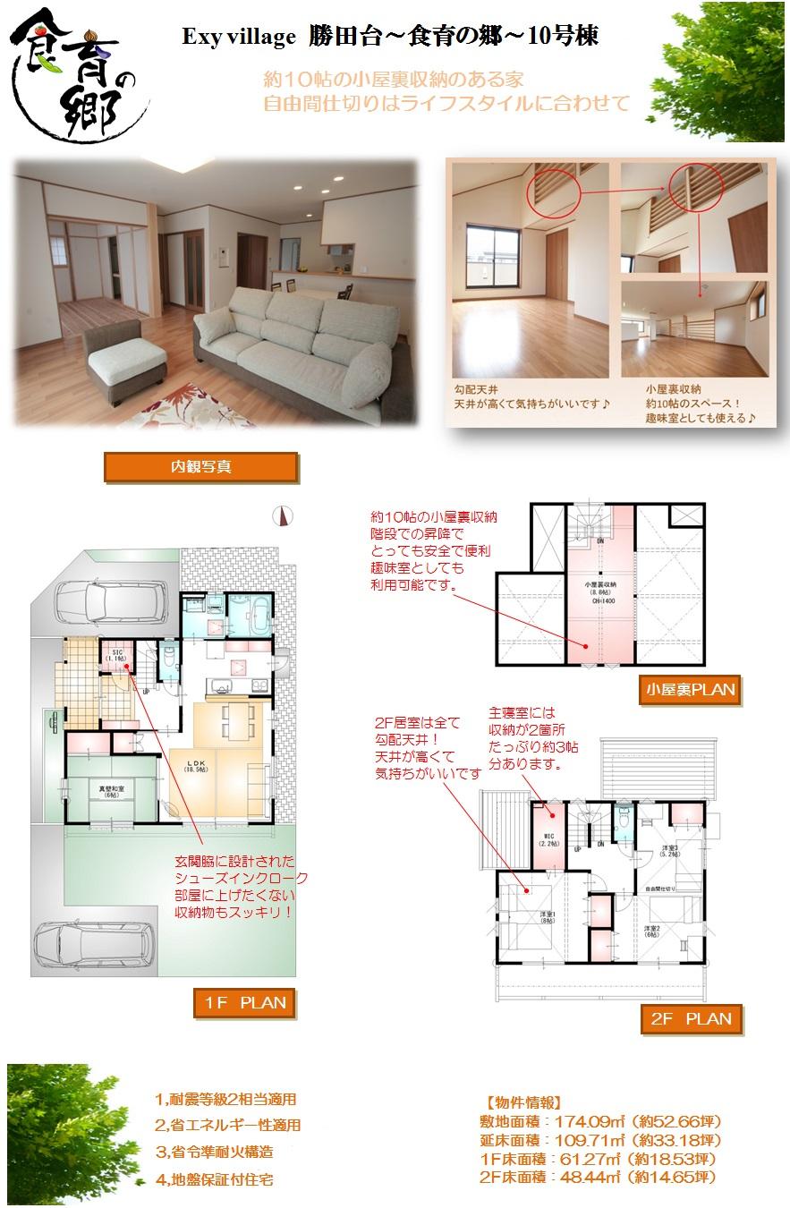 Floor plan. 640m Katsutadai is in the (walk about 8 minutes) Central Park. It is a large park to really. Also, A fun play equipment has also been installed. It is a neighborhood facility perfect for a walk with the children.