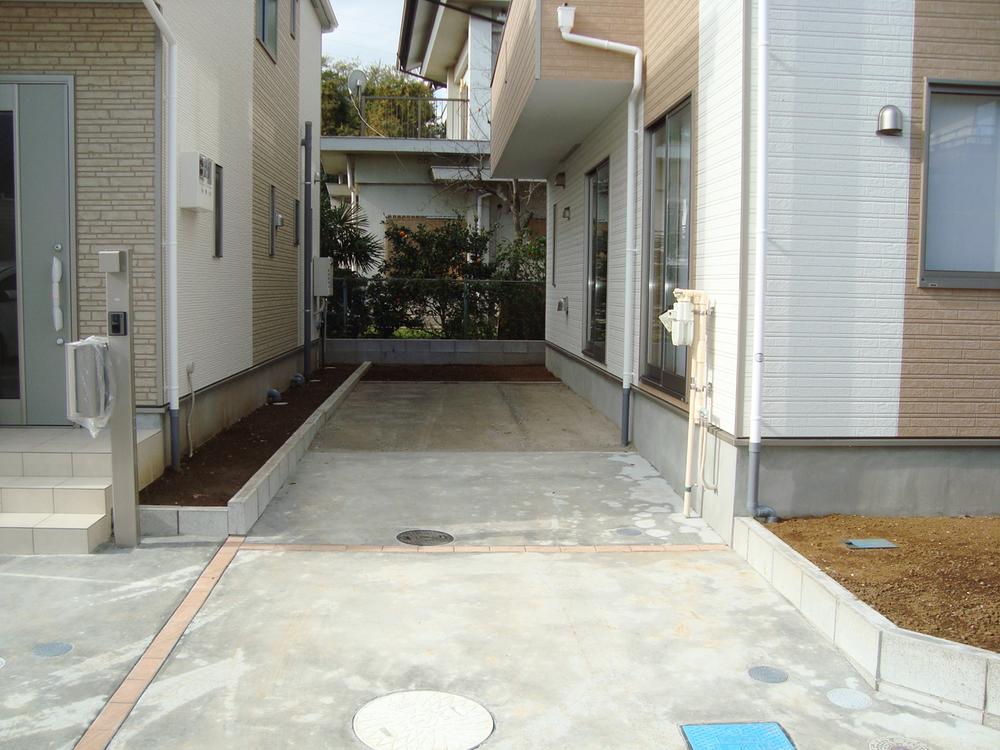 Parking lot. Car space 2 cars ensure