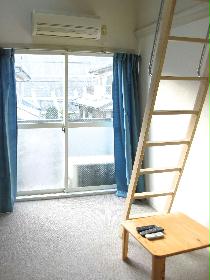 Living and room. Is a spacious room with a skylight with