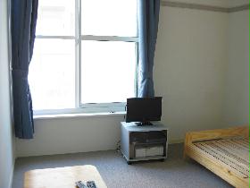 Living and room. Spacious studio type