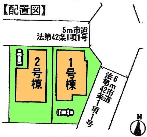 Compartment figure. 30,800,000 yen, 4LDK, Land area 115.07 sq m , Building area 96.46 sq m