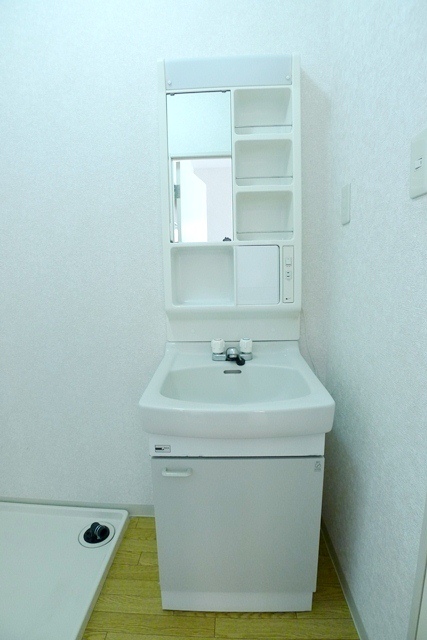 Washroom. illumination ・ With storage of independent wash basin