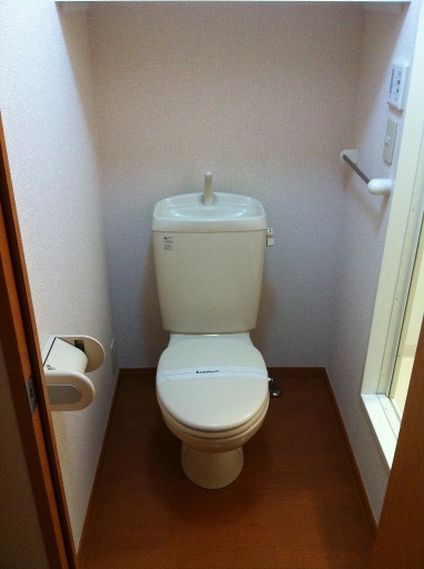 Toilet. Same type of room