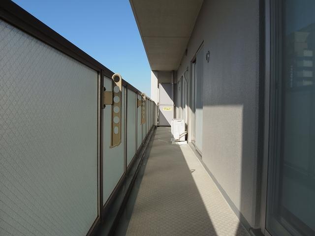 Balcony. It is taken while facing the All rooms balcony (west side balcony)