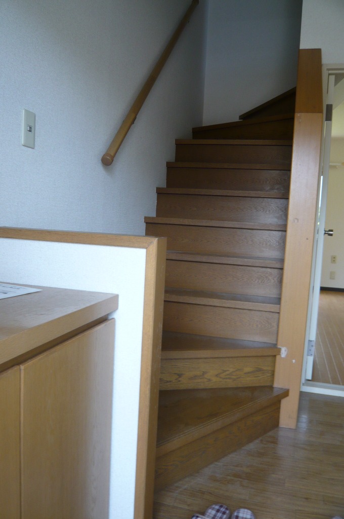 Other room space. Stairs (as viewed from the entrance)