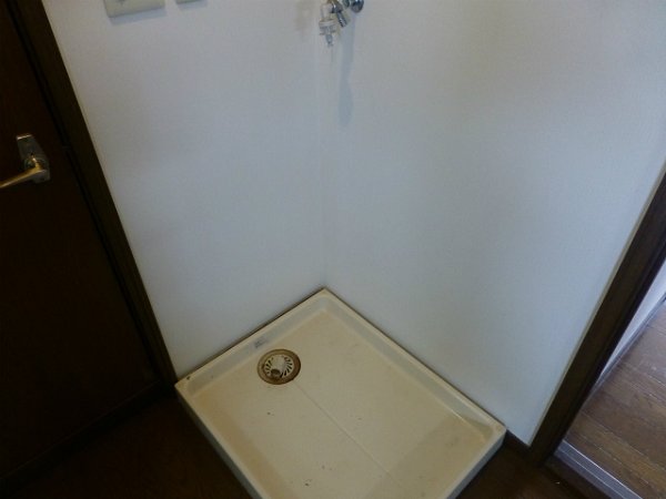 Other room space. Washing machine in the room
