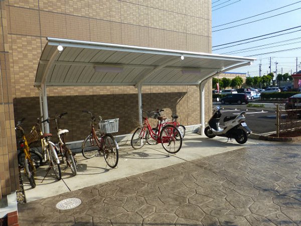 Other common areas. Bicycle-parking space
