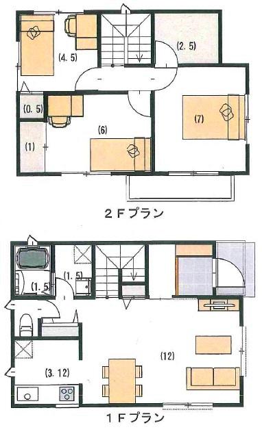 Floor plan. (Village of I also core stage Building B), Price 25 million yen, 3LDK+S, Land area 337.65 sq m , Building area 84.28 sq m