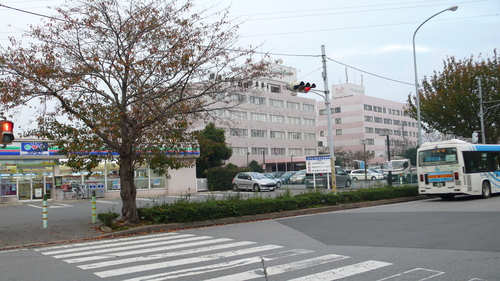 Hospital. Mitsuwadai 1700m until the General Hospital (Hospital)