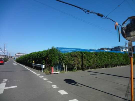 Local land photo. Land 1963 is a sq m (593.80 tsubo). Southwest side width about 6m × northwest side width