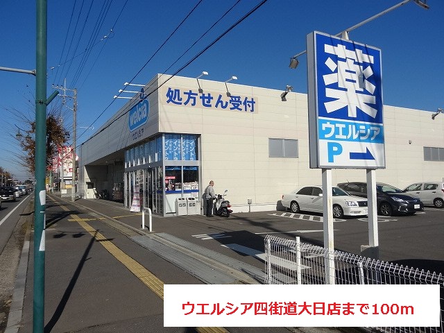Dorakkusutoa. Uerushia Yotsukaidou Dainichi store (drugstore) up to 100m