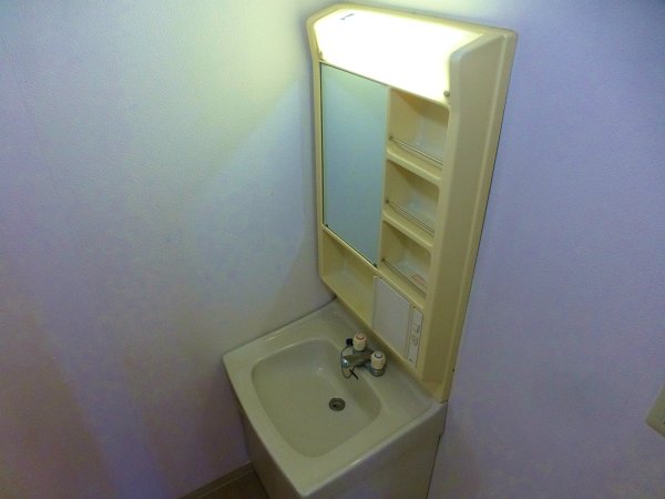 Washroom. Separate vanity