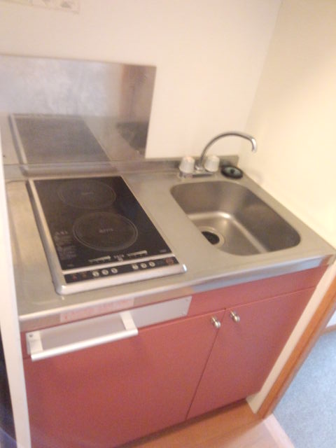 Kitchen. Two-burner electric stove