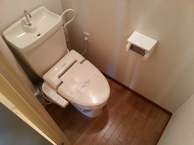 Toilet. With Washlet