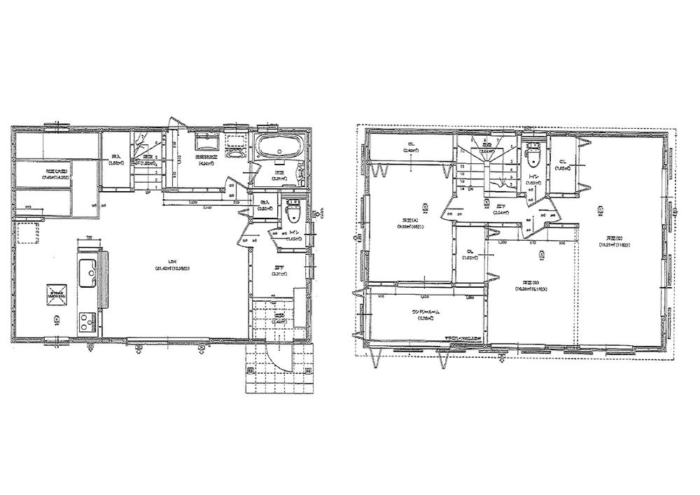 Floor plan. 26,800,000 yen, 2LDK, Land area 159.3 sq m , Building area 118.22 sq m