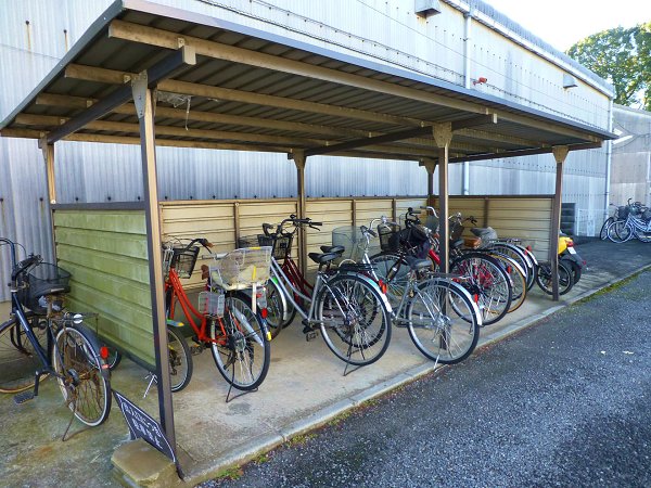 Other common areas. Bicycle-parking space