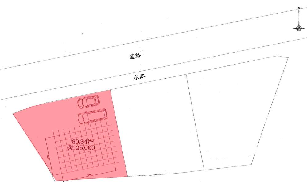 Compartment figure. Land price 7.54 million yen, Land area 199.5 sq m