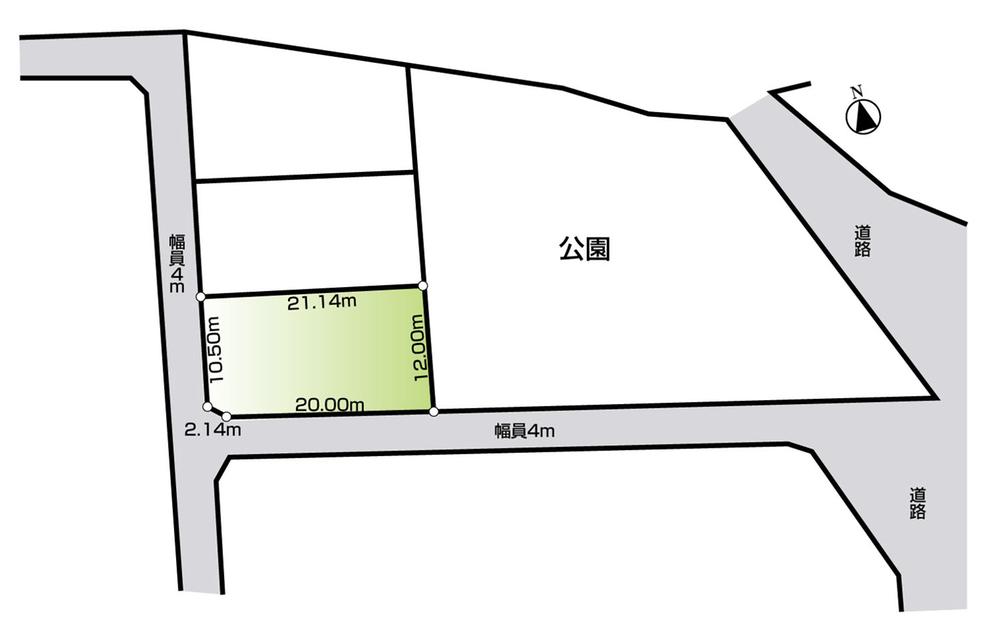 Compartment figure. Land price 19 million yen, Land area 251.47 sq m