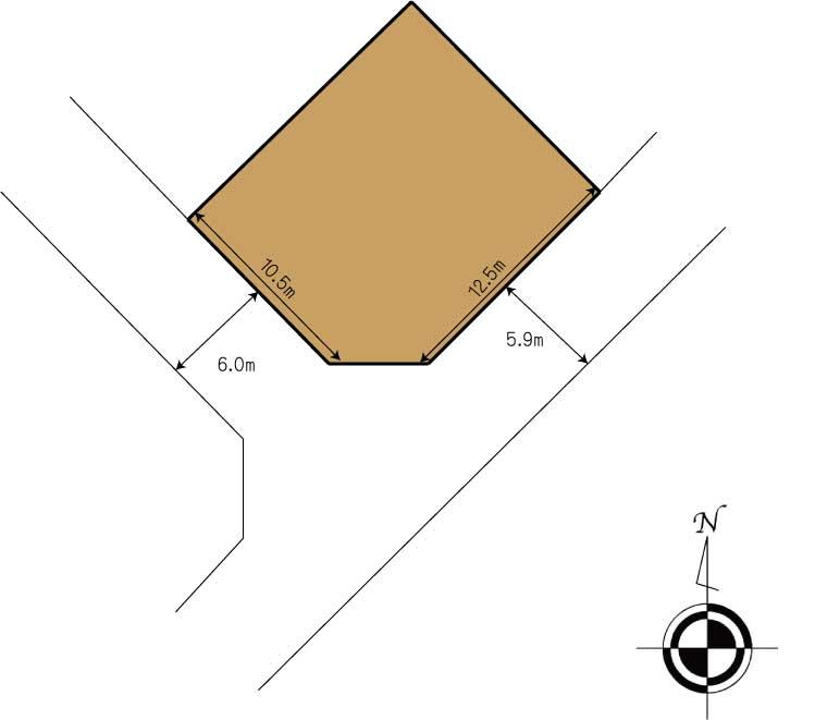 Compartment figure. Land price 13,204,000 yen, Land area 218.28 sq m