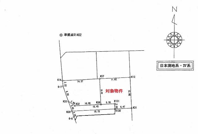 Compartment figure. Land price 7.14 million yen, Land area 131.21 sq m