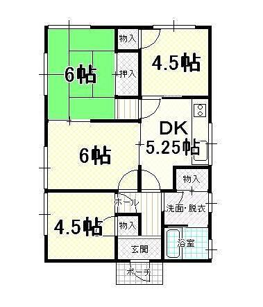 Floor plan. 8,920,000 yen, 4DK, Land area 226.74 sq m , Building area 58.88 sq m