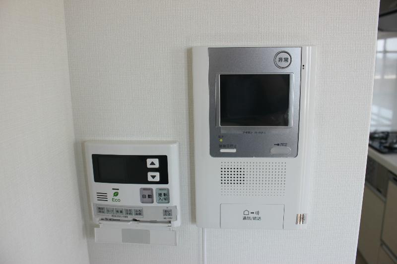 Other. There is a monitor with intercom