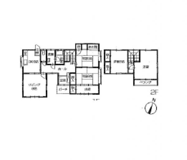 Floor plan. 16.8 million yen, 4LDK, Land area 217.37 sq m , It is a building area of 121.83 sq m spacious 5DK