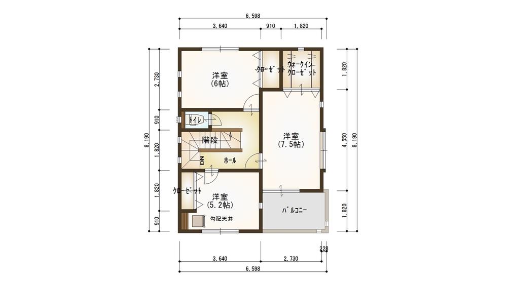 Floor plan. 24,300,000 yen, 4LDK + S (storeroom), Land area 116.21 sq m , Building area 97.92 sq m 2 floor