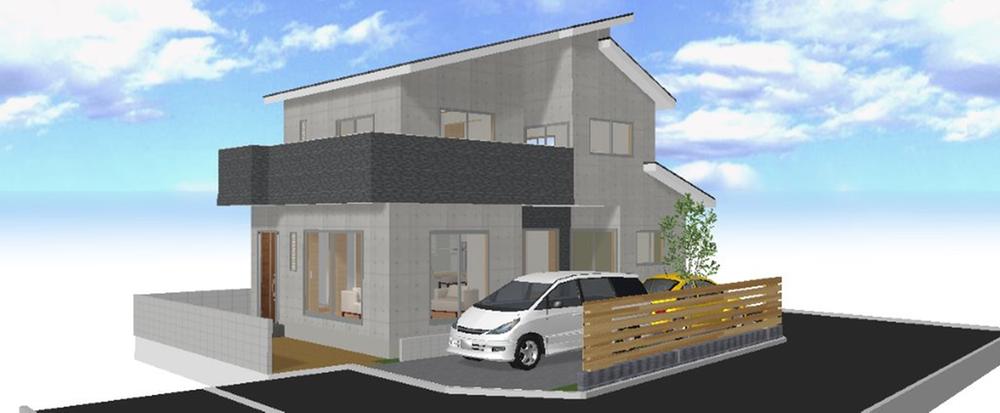 Building plan example (Perth ・ appearance). Building plan example (No. 2 locations)  Building set price   22,900,000 yen Building area 103.09 sq m